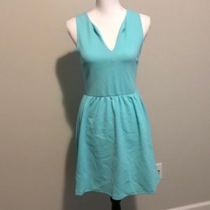 Mint green dress